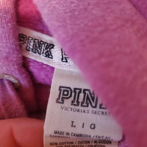 ♤ vs pink hoodie - Picture 3 of 4